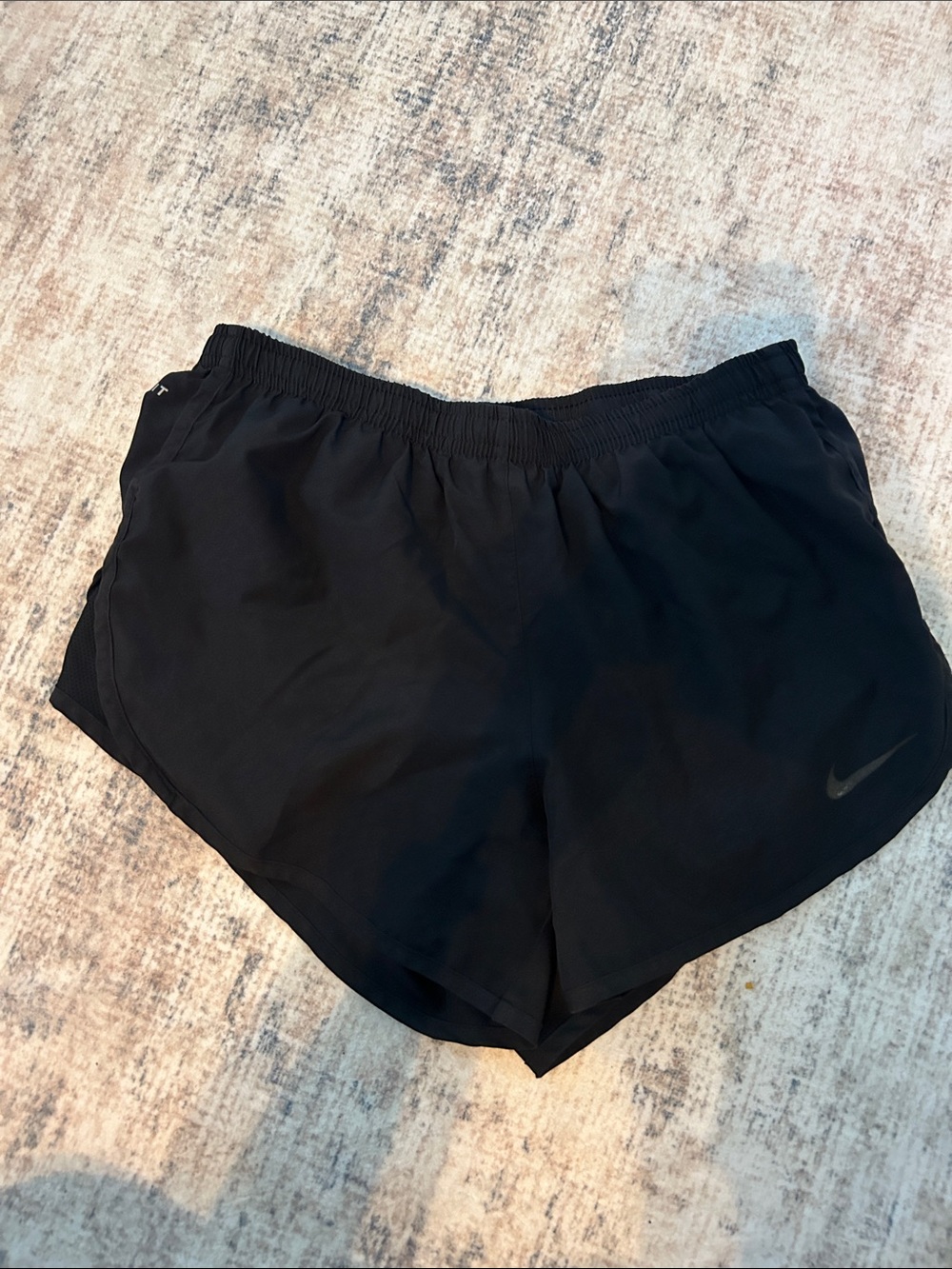 Nike Women's Black Athletic Running Shorts